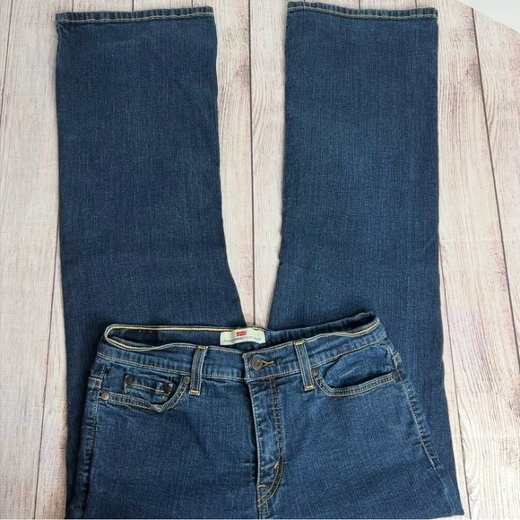 512 Levi’s Bootcut Denim Jeans 12 Short - Picture 3 of 9